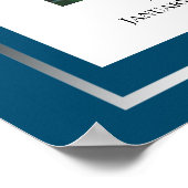 Einfaches Foto-Poster für den liebenden Speicher Poster (Ecke)