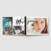 Einfaches Foto Script-Abschluss Gästebuch (Voll)