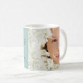 Einfaches Foto Script Aquamariner Abschluss Kaffeetasse (VorderseiteRechts)