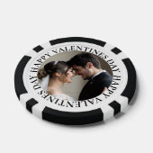 Einfaches Foto Valentinstag Pokerchips (Einzeln)