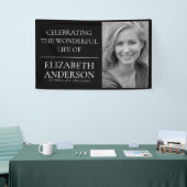 Einfaches Foto zur Beerdigung Banner (Messeveranstaltung)