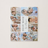 Einfaches Fotocollage Beste Mama Puzzle (Vertikal)