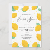 Einfaches Fresh und Fun Elegantes Brautparty Einladung (Vorderseite)