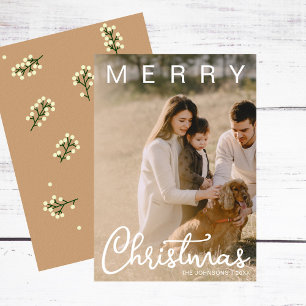 Einfaches Frohe Weihnachten Skript 2 Foto Modern