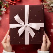 Einfaches für benutzerdefinierte Monogramm-Vorgabe Geschenkpapier