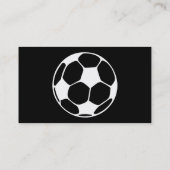 einfaches Fußball Visitenkarte (Rückseite)