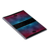 Einfaches Galaxy Betreff-Notebook Notizblock (Rechte Seite)