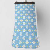 Einfaches Gänseblümchen-Blumenmuster Golf Headcover (Rotieren 90)