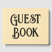 einfaches Gästebuch (Vorderseite)