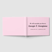 Einfaches Gästebuch (Voll)