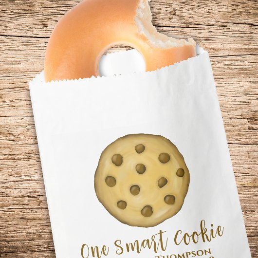 Einfaches Gastgeschenk für ein Smart Cookie Geschenktütchen