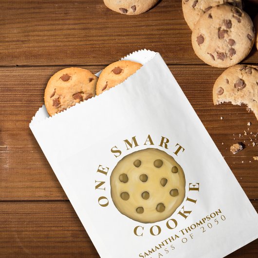 Einfaches Gastgeschenk für ein Smart Cookie Geschenktütchen