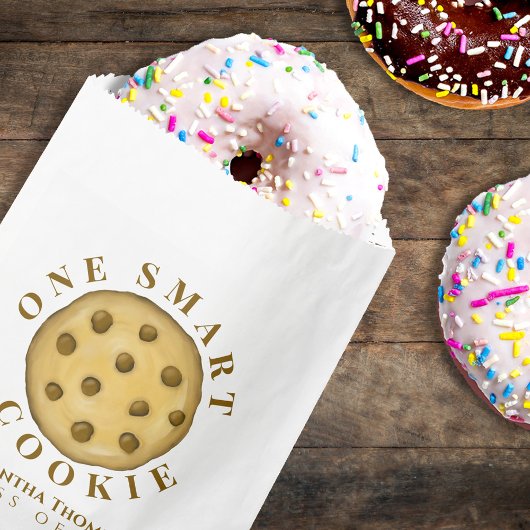 Einfaches Gastgeschenk für ein Smart Cookie Geschenktütchen