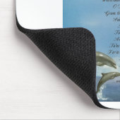 EINFACHES GEBET dolphins=pope francis= St Francis Mousepad (Ecke)