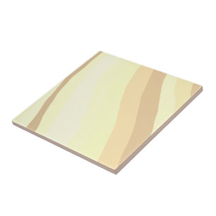 einfaches, gelbblaues Wasserfarbenlogo Fliese