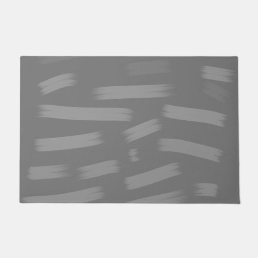 einfaches, gelbblaues Wasserfarbenlogo Fußmatte (Vorderseite)