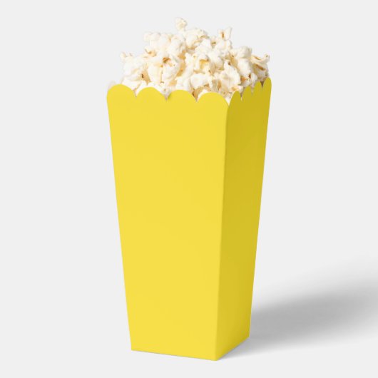 Einfaches gelbes Popcorn Geschenkschachtel (Geplatzt)