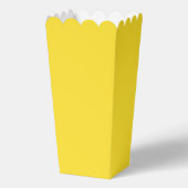 Einfaches gelbes Popcorn Geschenkschachtel (Vorderseite)