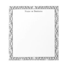 Einfaches geometrisches Abstraktes Schwarz-Weiß-No