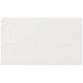 Einfaches geometrisches Gitter beige weiß neutral Tischdecke (Vorderseite (Horizontal))
