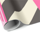 Einfaches geometrisches Kunstwerk mit bearbeitbare Geschenkpapier (Rolleneckpunkt)