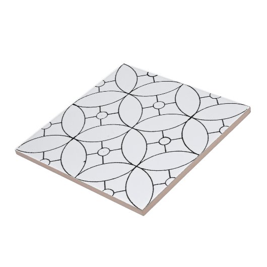 Einfaches geometrisches Muster Fliese (Seite)