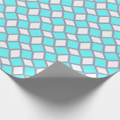 Einfaches geometrisches Muster Geschenkpapier (Ecke)