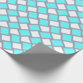Einfaches geometrisches Muster Geschenkpapier (Ecke)