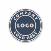 Einfaches Geschäft Logo Firmenmitarbeiter Laptop Aufkleber (Vorderseite)
