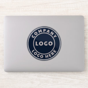 Einfaches Geschäft Logo Firmenmitarbeiter Laptop Aufkleber