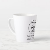 Einfaches Geschäft-Logo Milchtasse (Linke Ecke)