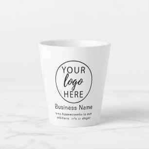 Einfaches Geschäft-Logo Milchtasse
