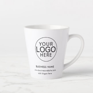 Einfaches Geschäftslogo Corporate Promotional Swag Milchtasse