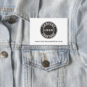 Einfaches Geschäftslogo und Website-Anpassung Button (Insitu)