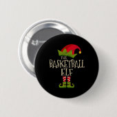 Einfaches Geschenk der Basketball Elf Kostüme Fami Button (Vorne & Hinten)