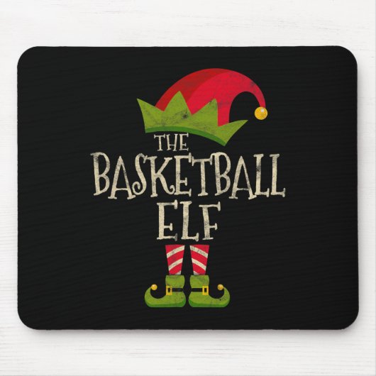 Einfaches Geschenk der Basketball Elf Kostüme Fami Mousepad (Vorne)