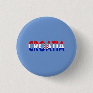 Einfaches Geschenk für die Staatsflagge Bulgariens Button