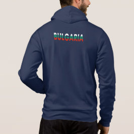 Einfaches Geschenk für die Staatsflagge Bulgariens Hoodie