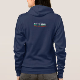 Einfaches Geschenk für die Staatsflagge Bulgariens Hoodie
