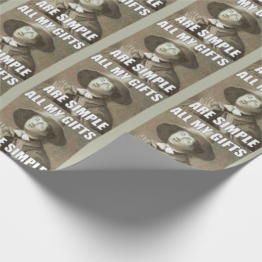 Einfaches Geschenk-Packpapier Geschenkpapier (Ecke)