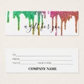 Einfaches Geschenkzertifikat für moderne Autofahre (Vorne & Hinten)