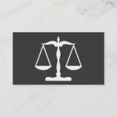 einfaches Gesetz Visitenkarte (Rückseite)