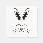 Einfaches Gesicht Serviette (Vorderseite)