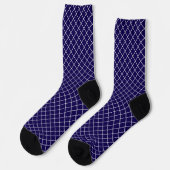 Einfaches gestreiftes individuelles Design Socken (Linkes Detail)
