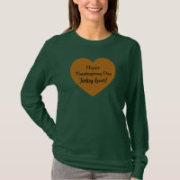Einfaches Glück Thanksgiving Tag Türkei Lover Oran