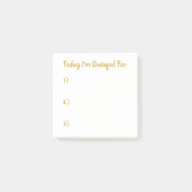 Einfaches Gold auf weißer Dankbarkeit