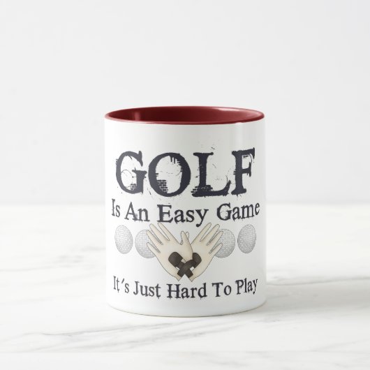 Einfaches Golf Tasse (Zentrum)