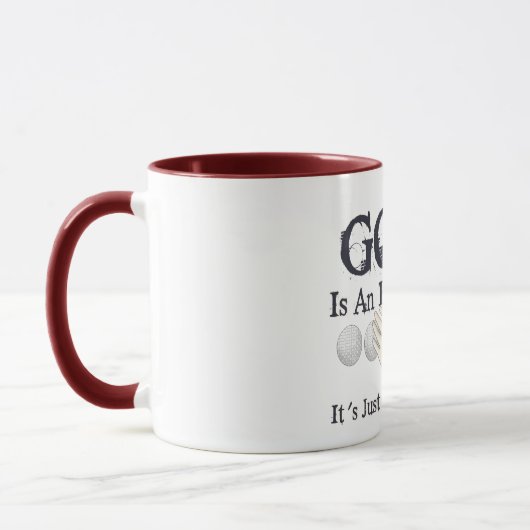 Einfaches Golf Tasse (Links)
