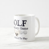 Einfaches Golf Tasse (VorderseiteRechts)