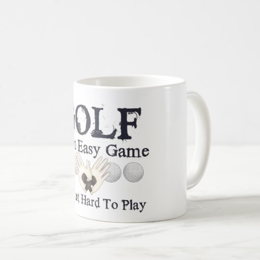 Einfaches Golf Tasse (VorderseiteRechts)